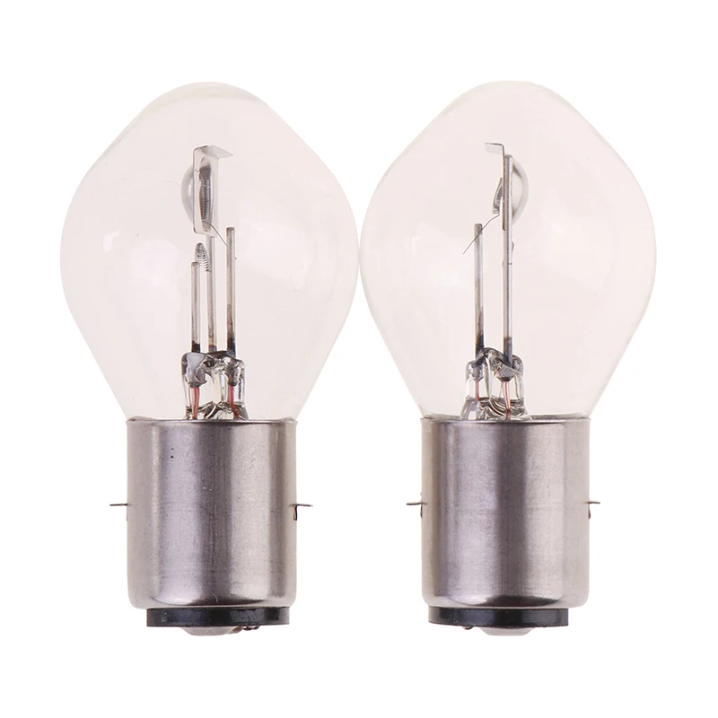 2 шт. галогенные фары лампы для квадроциклов мопедов скутеров 12 В 35 Вт B35 BA20D мотор