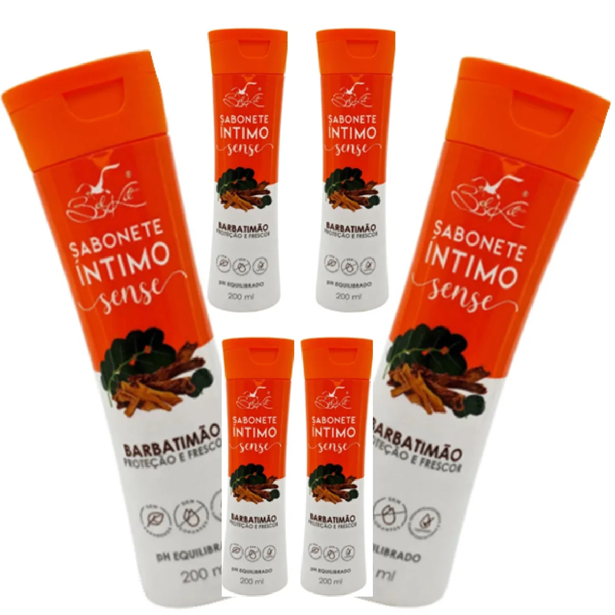 

Sabonete Intimo Sense BARBATIMAO BelKit 200ml Kit 12 Unid