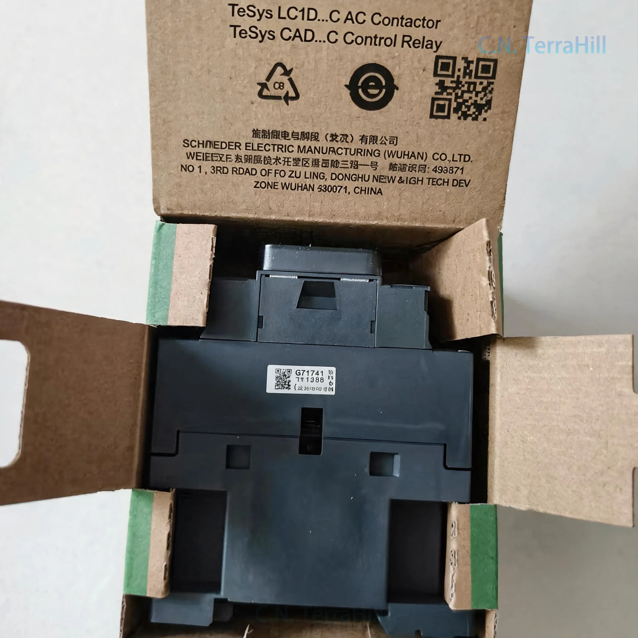 Фото Контактор переменного тока 3-фазный 24В 50/60Гц с катушкой LC1D09Q7C LC1D09M7C/F7C/B7C для панели управления двигателем №4
