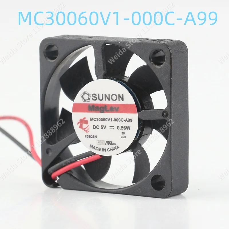 Фото Новый оригинальный бесшумный мини-вентилятор SUNON MC30060V1-000C-A99 3007 5V 0.56W для ноутбуков с технологией Maglev №2