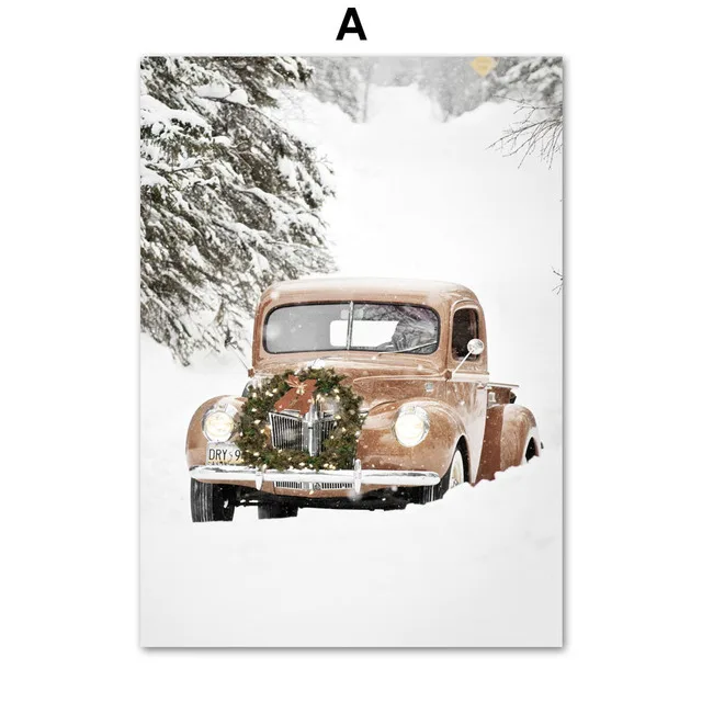 

Картина на холсте JIANGGERONGZHAO Зимний пейзаж