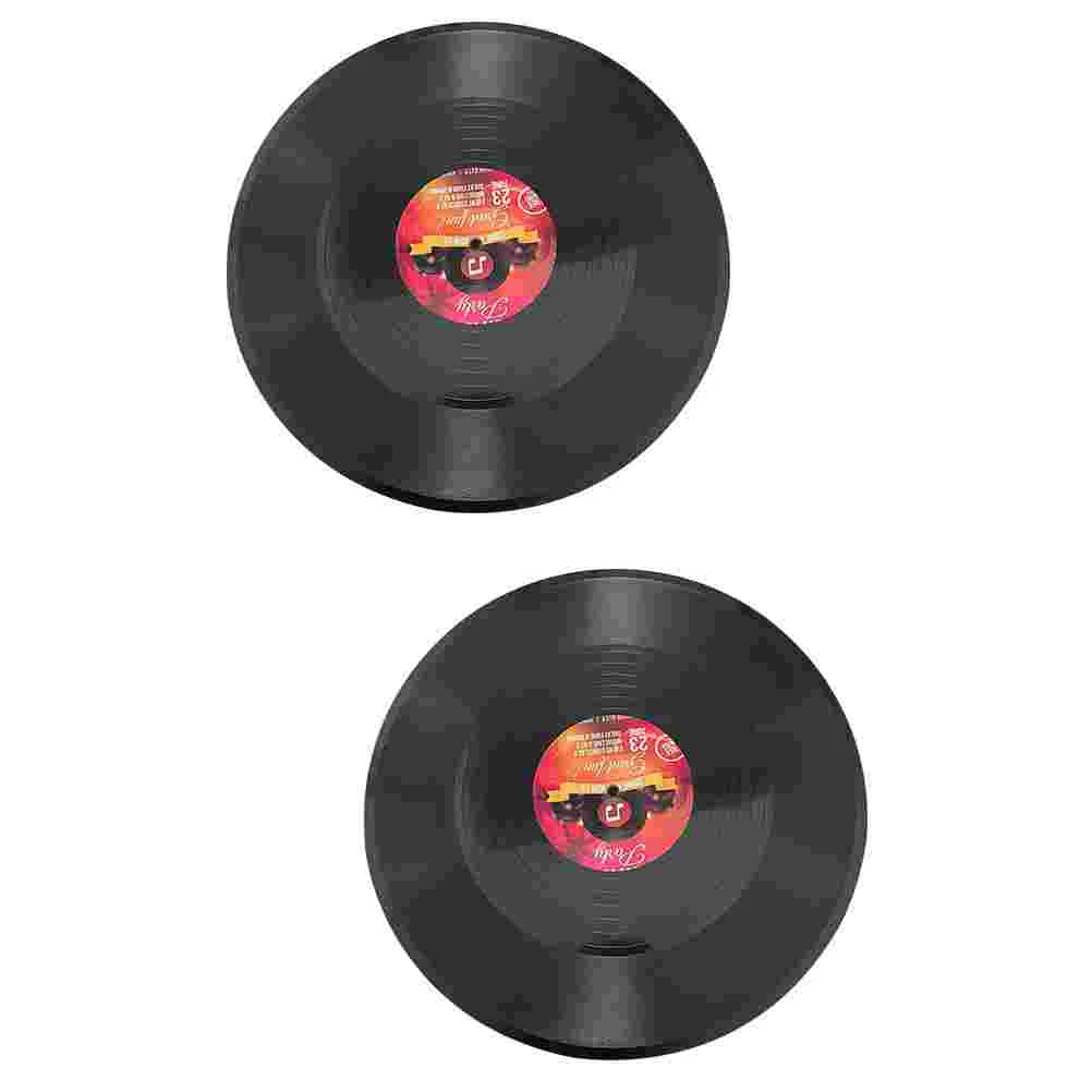 6 Pcs Vinyl Record Decoration Wall Ornaments Records For Light Dance Party Decorations Country Cds Shop Aesthetic