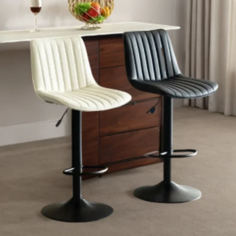 Дизайнерский акриловый барный стул минималистичный обеденный высокий стол