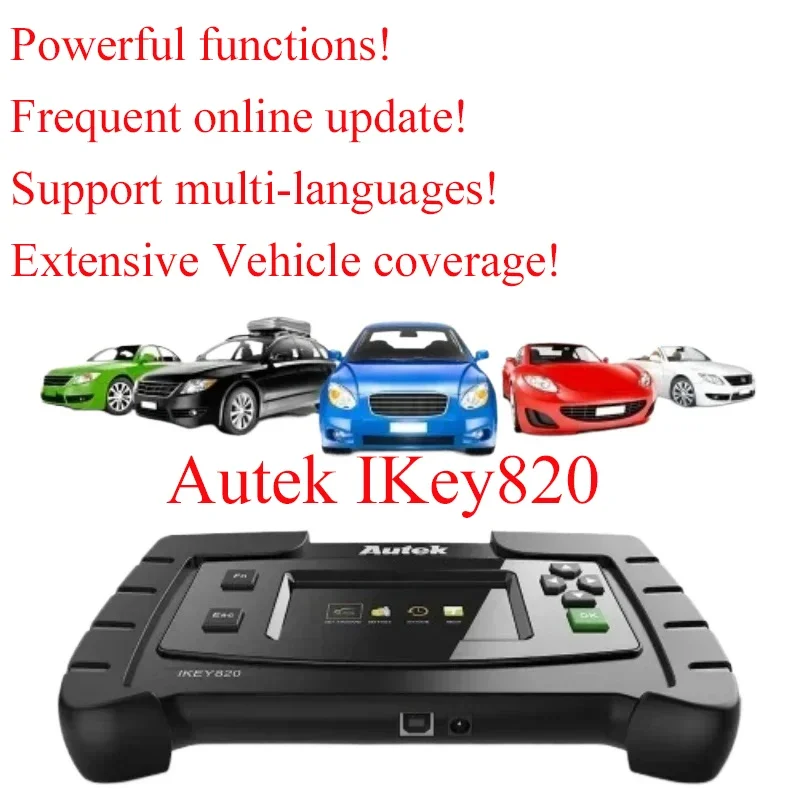 Оригинальный Autek IKey820 OBD2 программатор автомобильных ключей универсальный