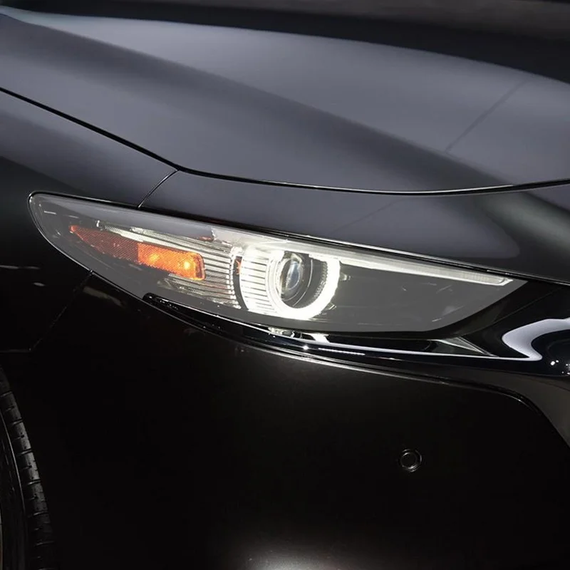 

2 шт., прозрачная защитная пленка для автомобильных фар Mazda 3 BP 2019 2020