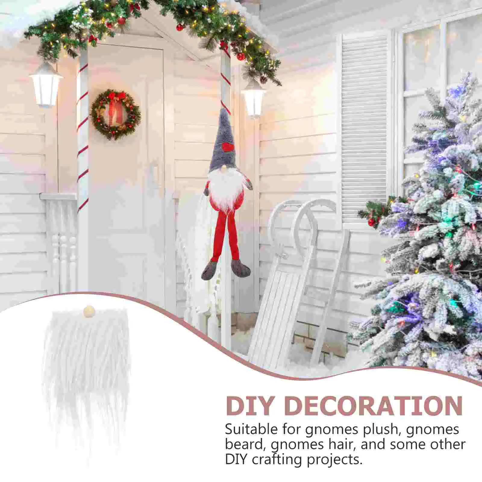 12 комплектов аксессуары для изготовления гномов карликовый искусственный мех