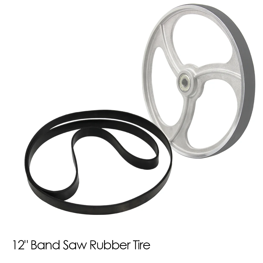 Wheel Rubber Tire Size 305x20x3mm Band Saw Band Spare Parts 