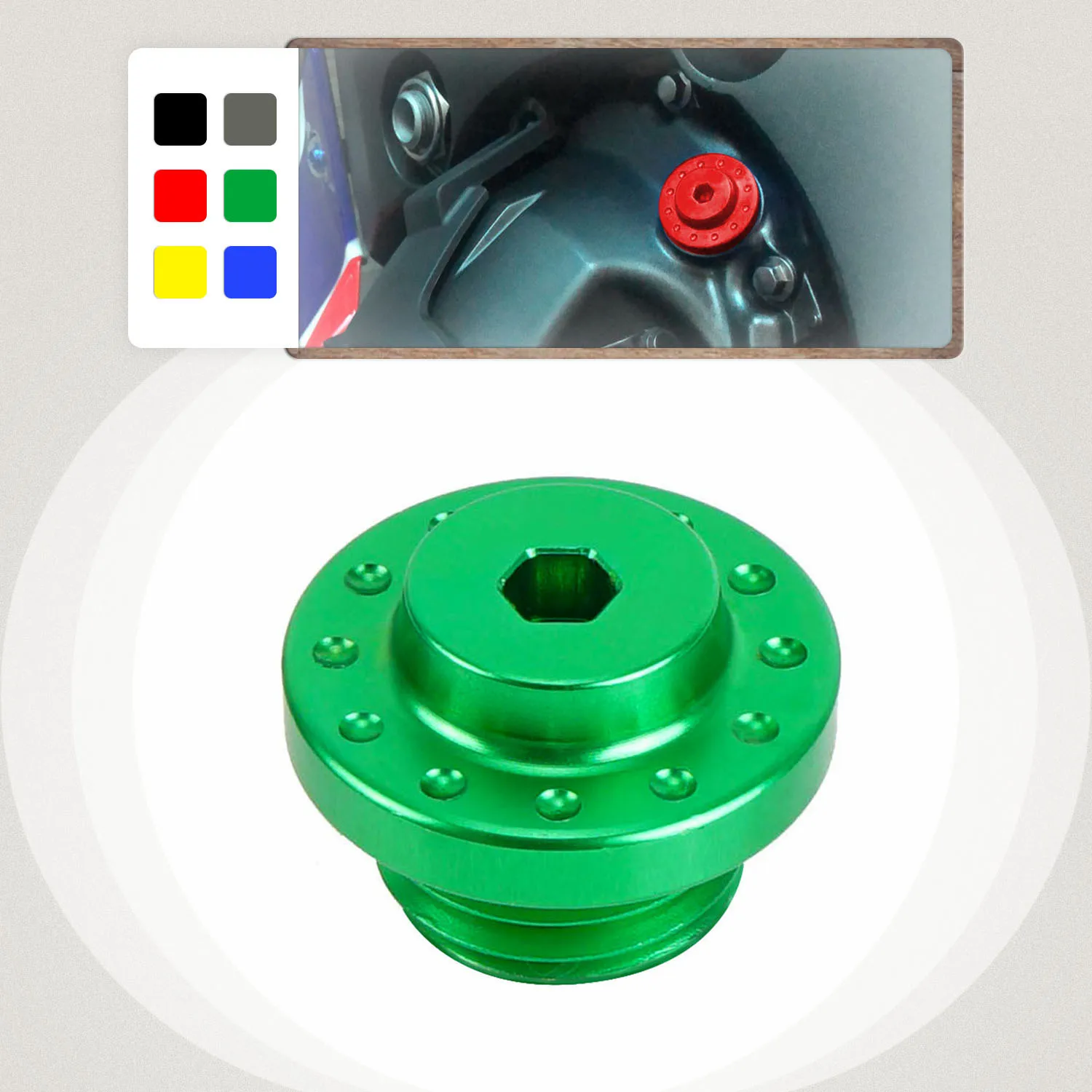 

Motorcycle Accessories Oil Filler Cap For Kawasaki Z800 2013-2015 Z1000 2010-2013 Z1000SX 2011-2013