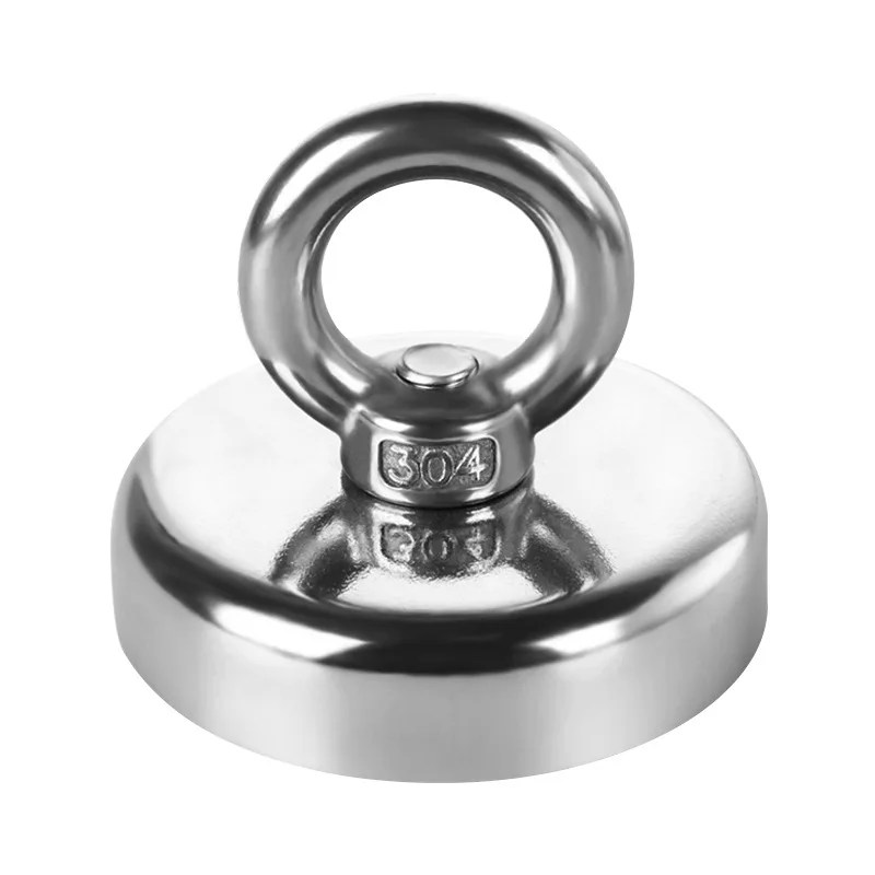

1 Pcs Strong Neodymium Magnet Salvage Magnet Search Magnetic Hook Super Power Salvage Sea Fishing Magnetic Hook Magnet Searcher