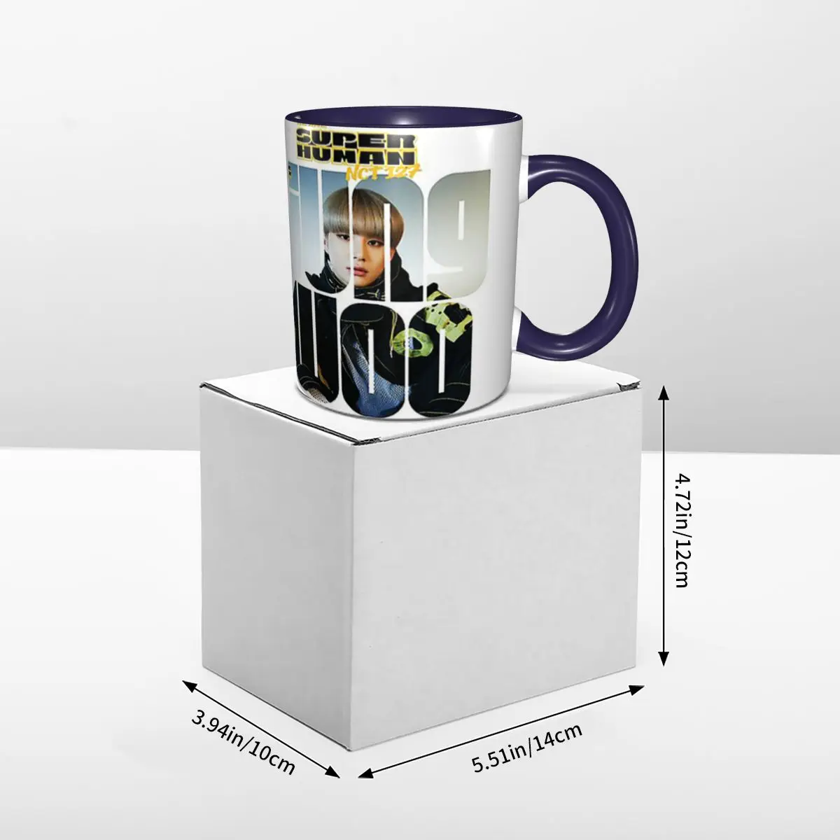 Кружка NCT 127 Jungwoo Superhuman, забавная керамическая чашка для кофе, чая, молока, подарок для друзей, возможность персонализации. (art.: 3920dcf0d3ec6) - 3920dcf0d3ec6