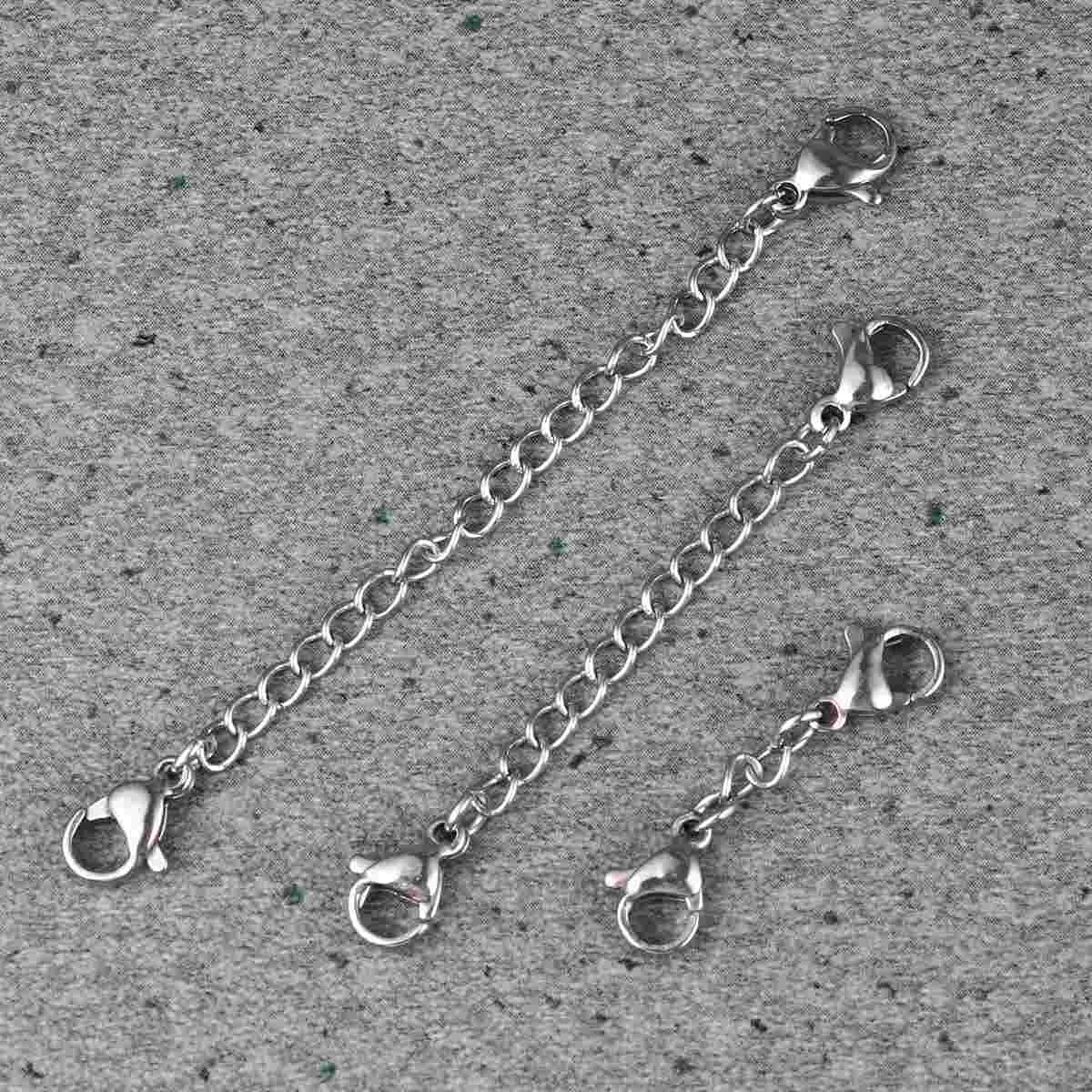 

6 Pcs Jewelry Making Supplies Chain Clasp Buckles Anklet Jewelery Kit Lobster Extender