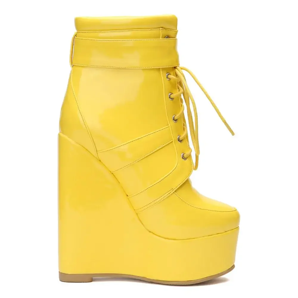 ASIOFU 2025/Новые женские ботинки ручной работы на каблуке-стойке ботильоны шнуровке