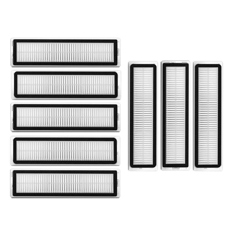 

8Pcs Washable Hepa Filter Compatible for Xiaomi Dreame D9 L10 PRO Robot Vacuum Cleaner Accessories Parts Kits