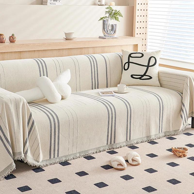 

Modern Small Fresh Sofa Cover Cloth All Seasons Universal All Inclusive Sofa Towel Anti Cat Scratch Sofa Slipcover Sofa Blanket