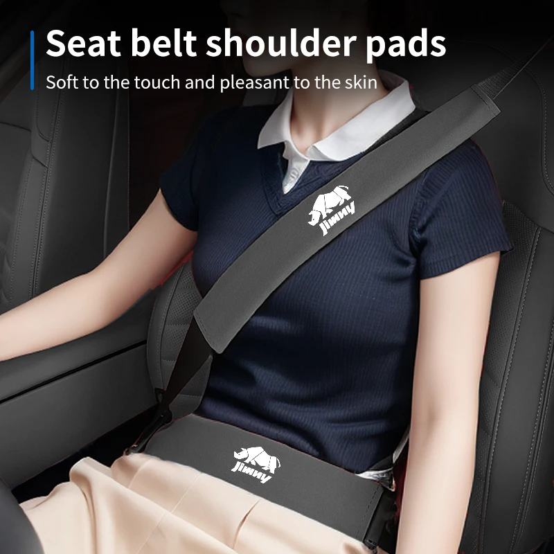 Удлиненный чехол на ремень безопасности из искусственной кожи 40 см наплечная