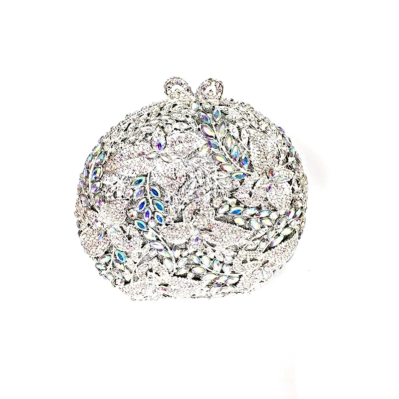 Классические женские вечерние Роскошные клатчи с бриллиантами винтажные