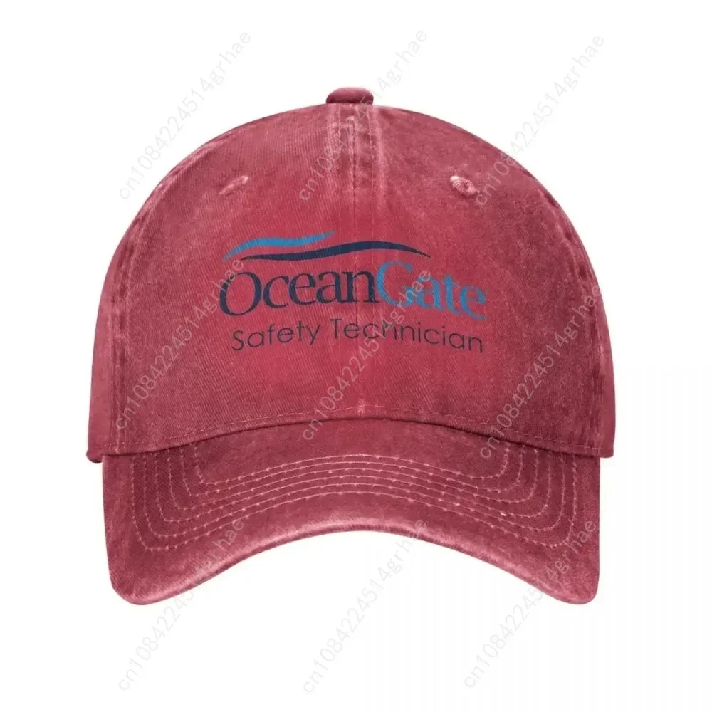 Винтажная бейсболка OceanGate Safety Technician, унисекс, с эффектом потертости, для активного отдыха, всесезонная, для путешествий (art.: 3920dc66939cc) - 3920dc66939cc