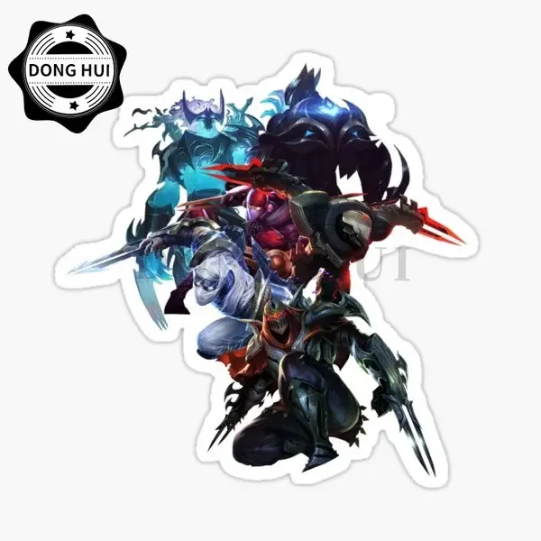 

LOL автомобильная наклейка Shadow Master Zed кожа стикер на стену Байк мотоцикл холодильник шлем ноутбук скейтборд кружка наклейка