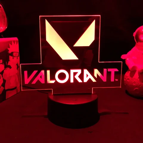 Valorant, 3D ночник, планшетофон Raze Reyna, фигурка, сенсорное дистанционное управление, настольная лампа, настольное украшение, креативная игрушка для подарка