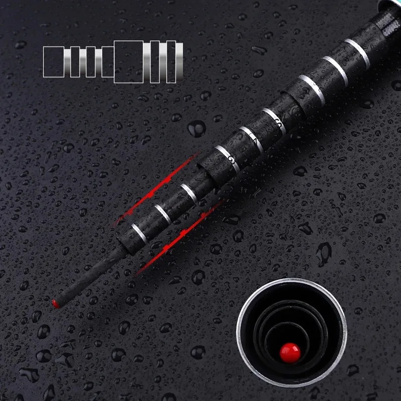 TAIGEK Высококачественная телескопическая удочка из углеродного волокна 3 6–6 м