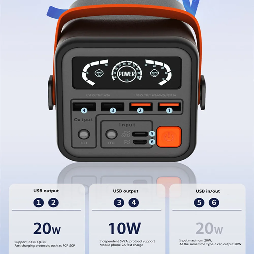 Najtaniej 60000mAh Zewnętrzny Bank Mocy Przenośny Zewnętrzny Akumulator PowerBank PD 30W Szybka ładowarka Do Mobilnej Elektrowni Xiaomi IPhone