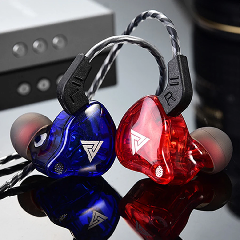 

QKZ AK6 HiFi Wired Earphone Original Copper Driver Sports Running Headphones Bass Stereo Headset Music Earbuds fone de ouvido