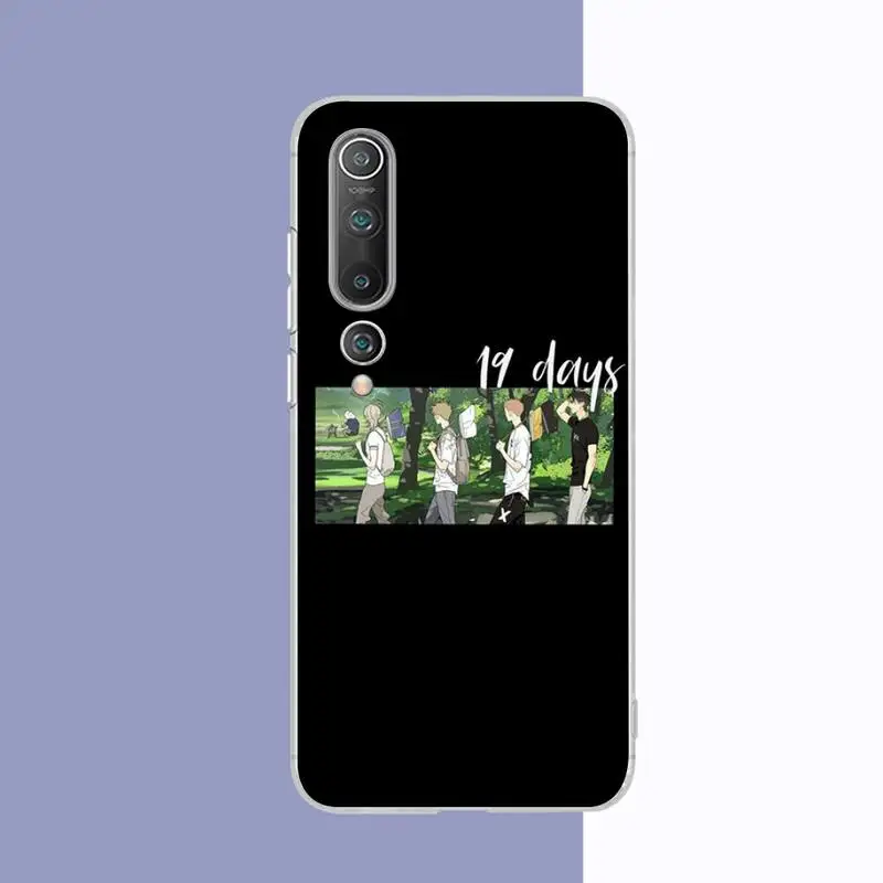 TOPLBPCS 19 дней телефонный чехол для Samsung S21 A10 Redmi Note 7 9 Huawei P30Pro Honor 8X 10i |