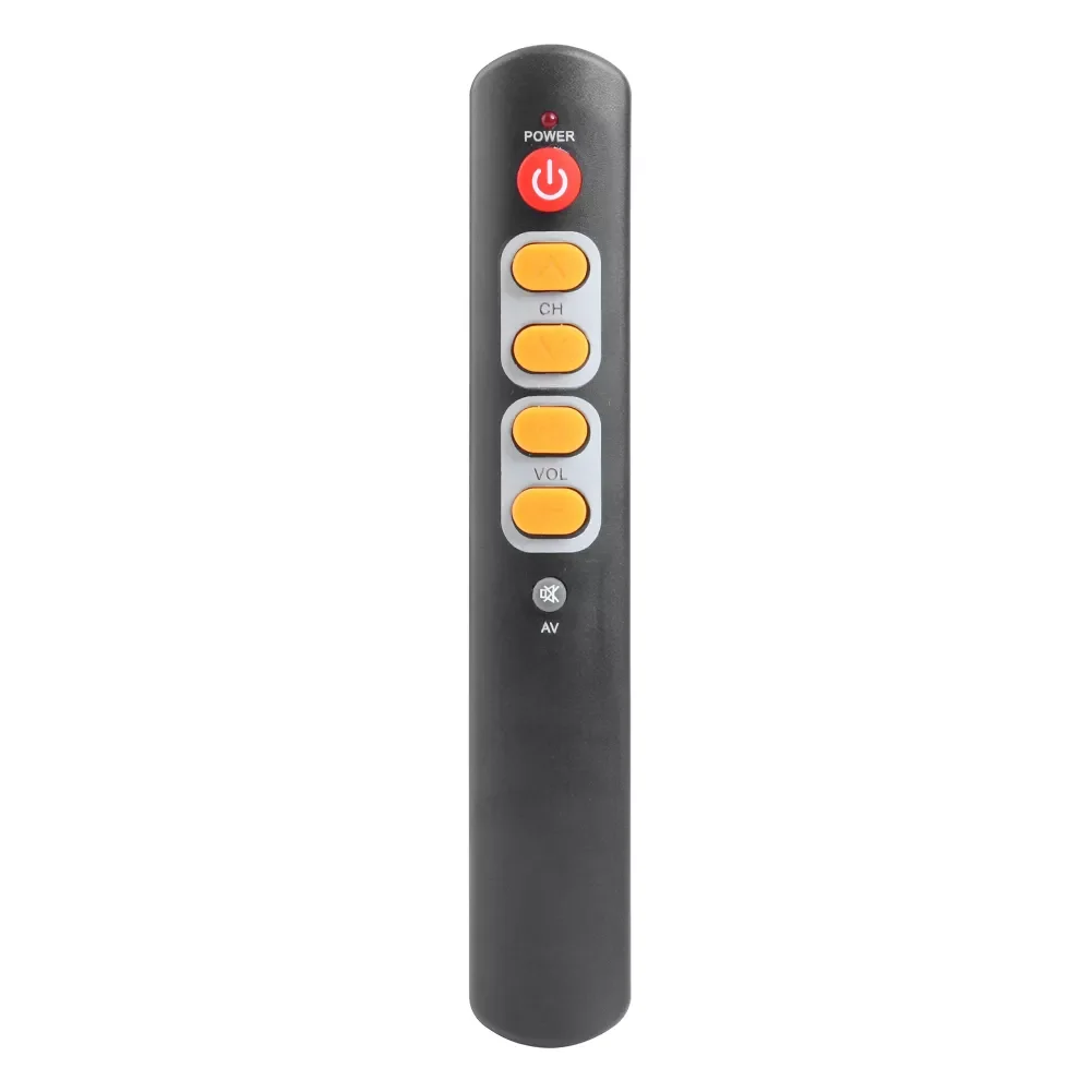 

Universal 6 Key Learning Remote Control Yellow Button Copy Infrared IR Remote Controller for Smart TV Box STB DVD DVB VCR HIFI
