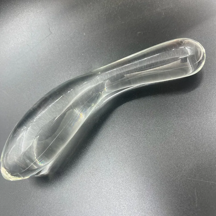 Анальная пробка G-Spot расширитель ануса хрустальное стекло фаллоимитаторы