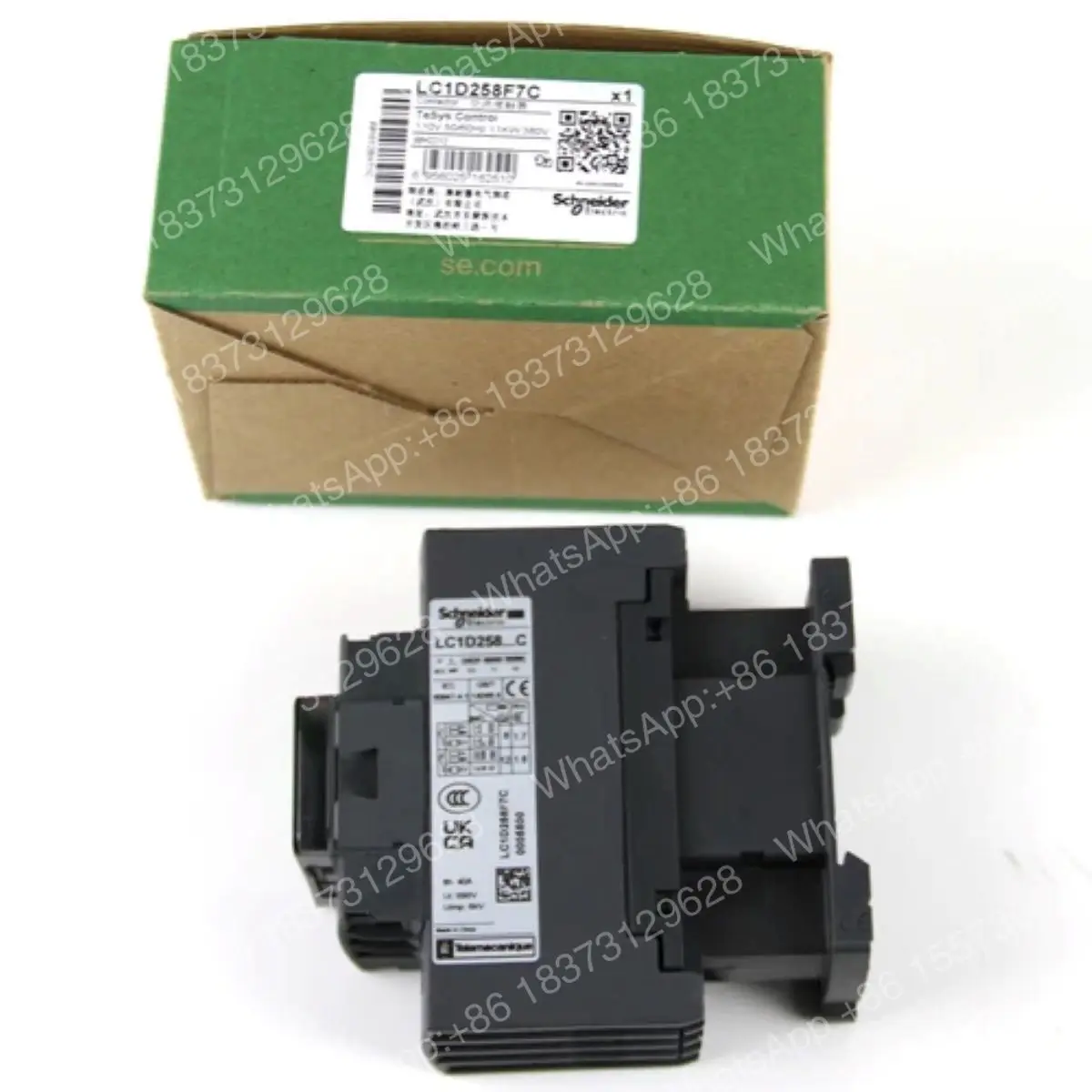Контактор TeSys D LC1D258 LC1D258F7 LC1D258F7C LC1-D258F7C - 4-полюсный (2 NO + 2 NC) - AC-1 - 440 В 40 А - катушка 110 В AC (art.: 3920daa8a9788) - 3920daa8a9788