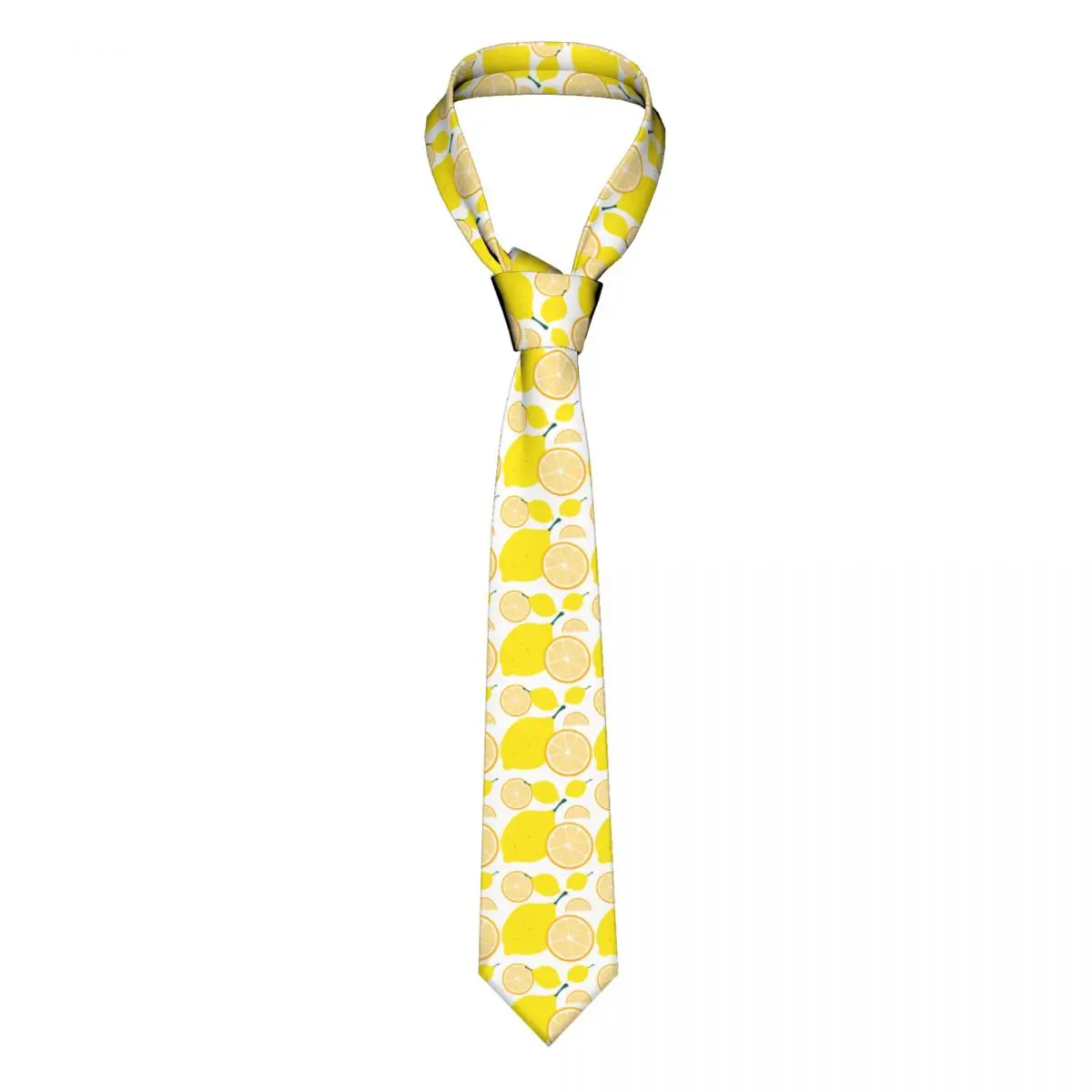 

Yellow Lemon Tie For Men Women Necktie Tie Clothing Accessories
