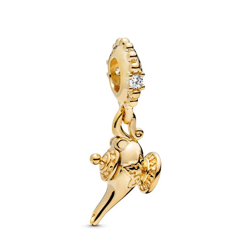 

Guaranteed Quality 925 Sterling Silver Bead Aladdi Magic Lamp Dangle Charm Fit Original Pandora Bracelet Women DIY Jewelry Gift