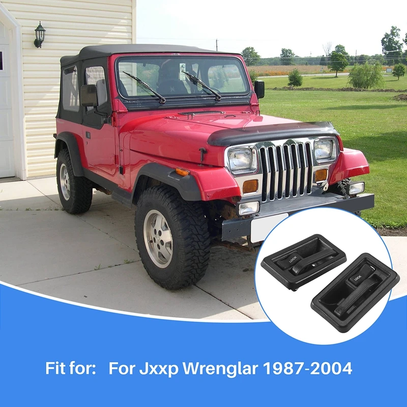 Внутренние дверные ручки. Внутренняя пара слева и справа. 55176477 АБ 55176476 AB для Jeep