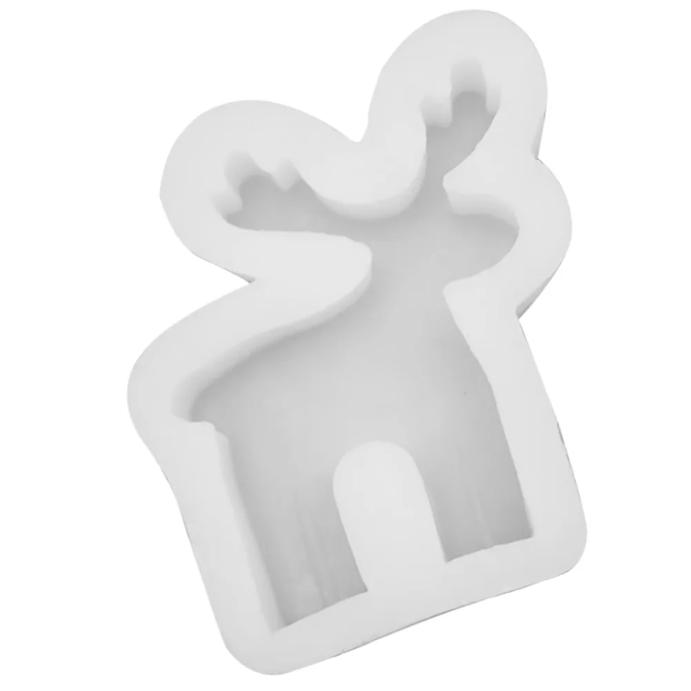 

Mold Silicone Christmas Baking Deer Molds Fondant Chocolate Animal Makingbiscuit Resin 3D Diy Shaped Elk Epoxy Fawn