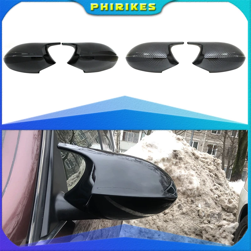 

Side Rearview Mirror Cap Wing Mirror Cover Fit For BMW E90 E91 2005-2011 E92 E93 2006-2013 E81 E82 E88 E87 E88 Car Accessories