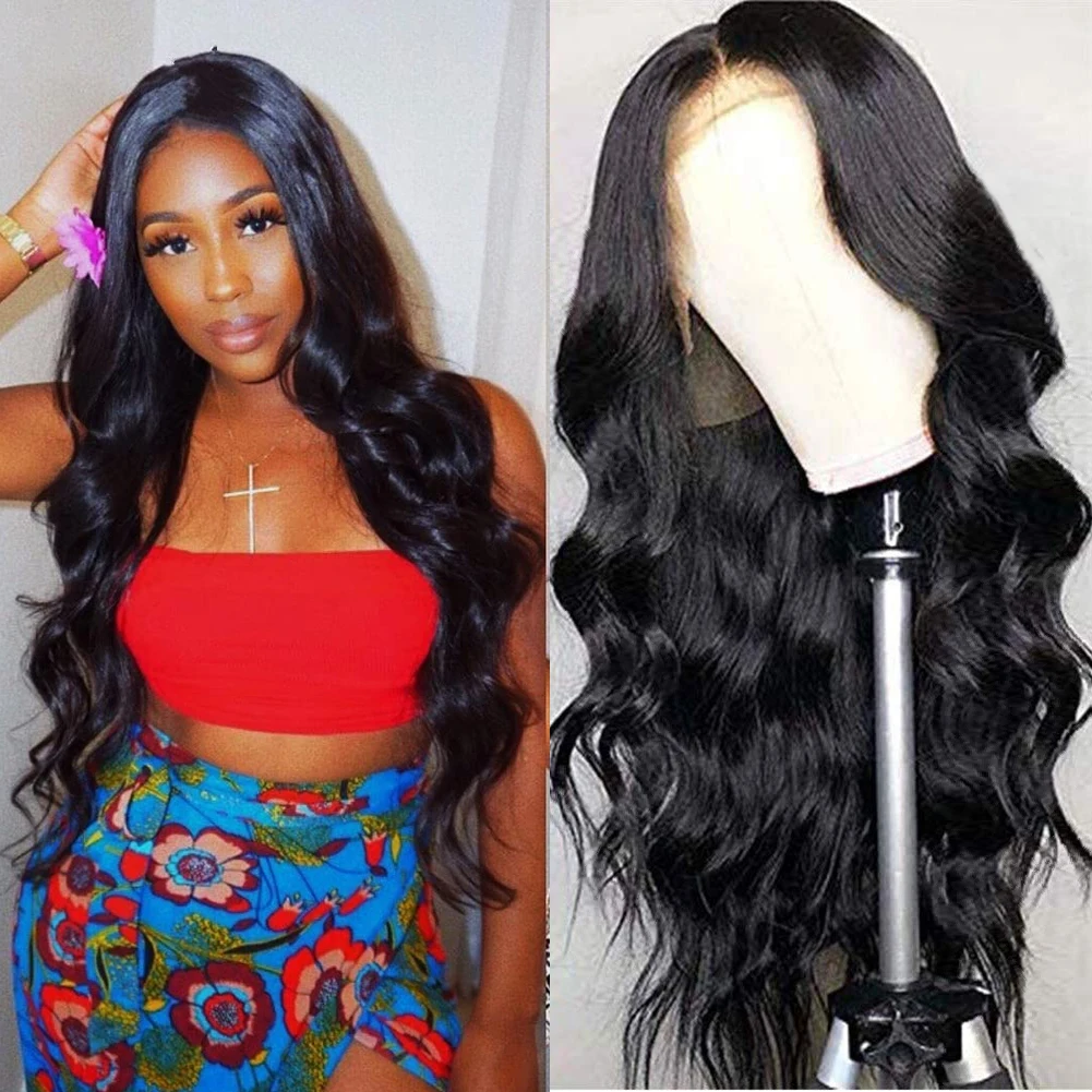 

AIMEYA Deep Part Body Wave Human Hair Wigs For Black Women Perruque Cheveux Humain 13x4 13x6 HD Lace Frontal Wig With Baby Hair