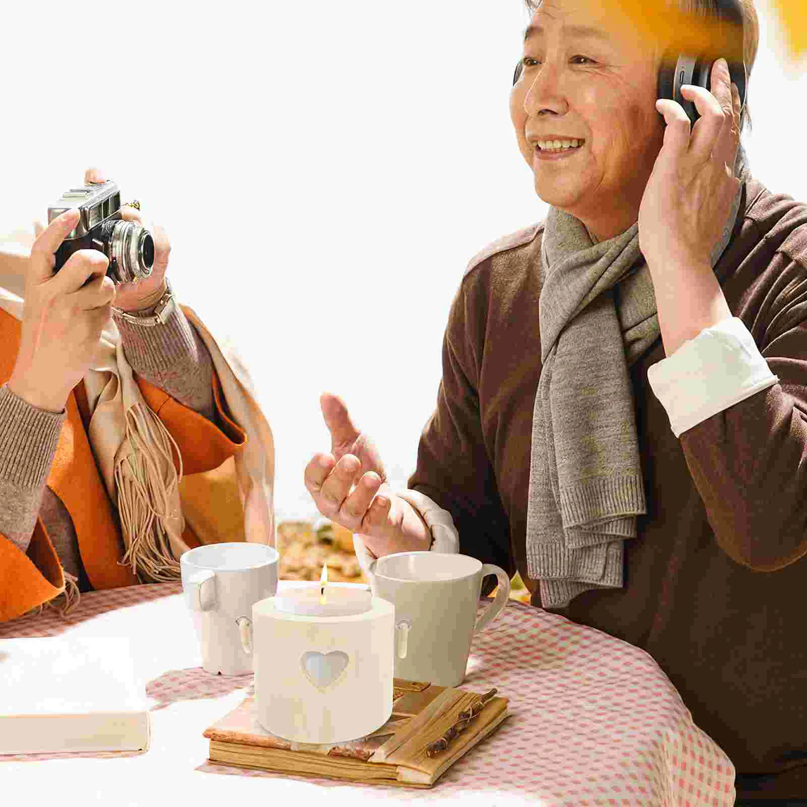 Деревянный держатель подсвечник конические держатели чайный светильник