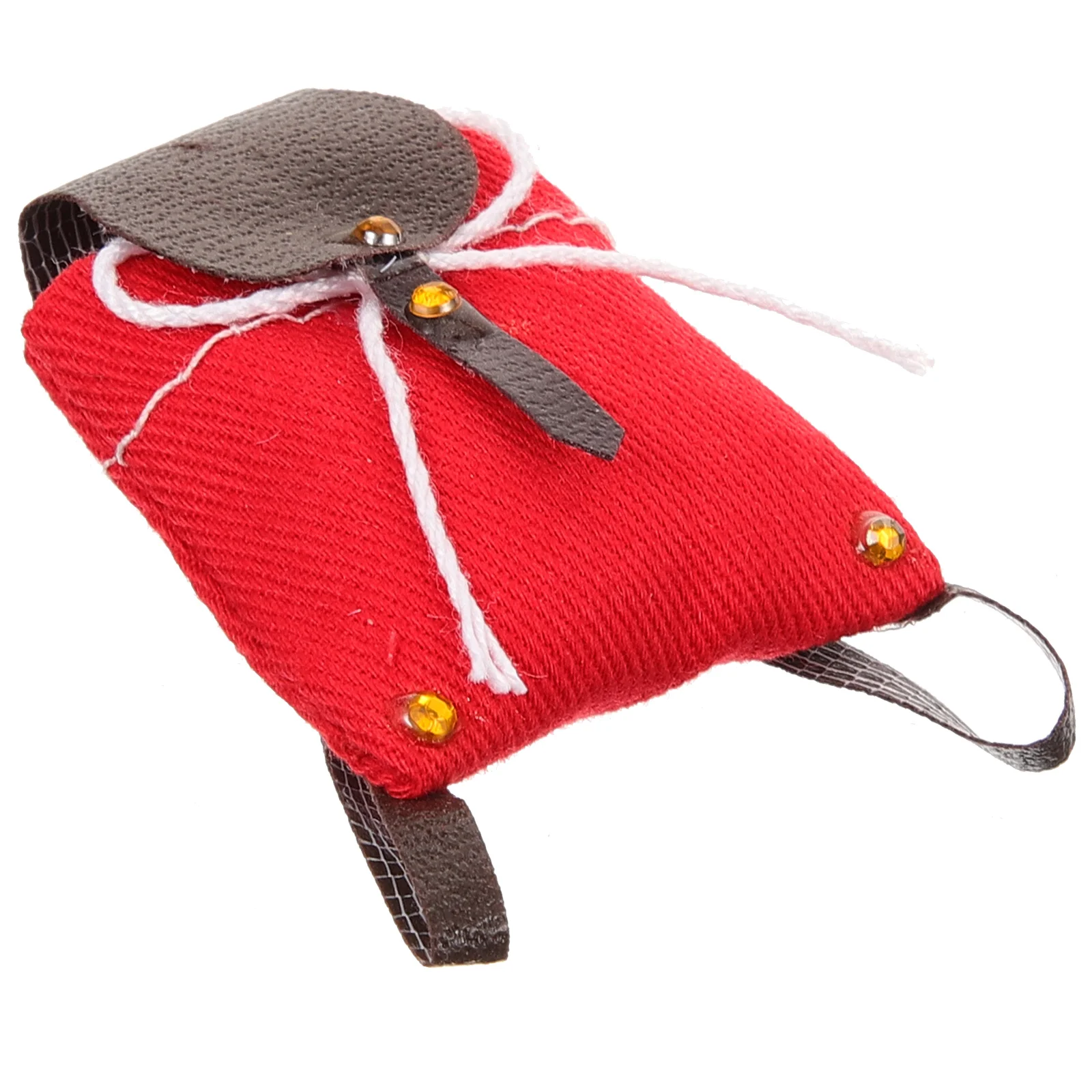 

Dollhouse Accessories Mini Backpack Decoration Miniature Kids Miniatures Ornament Pretend Toy Ornaments