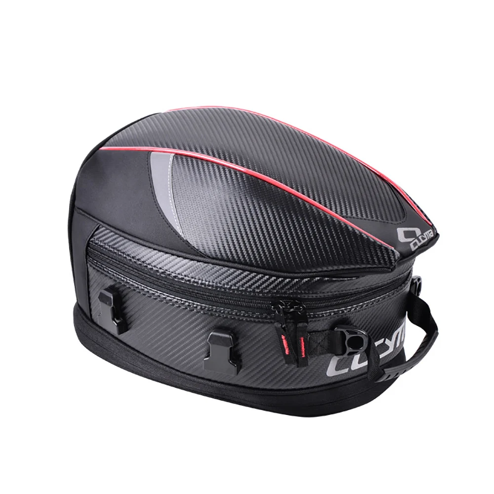 

Waterproof Motorcycle Tail Bags Multifunction Motorcycle Rear Seat Bag High Capacity Rear Seat Pack Rider Messenger Bag