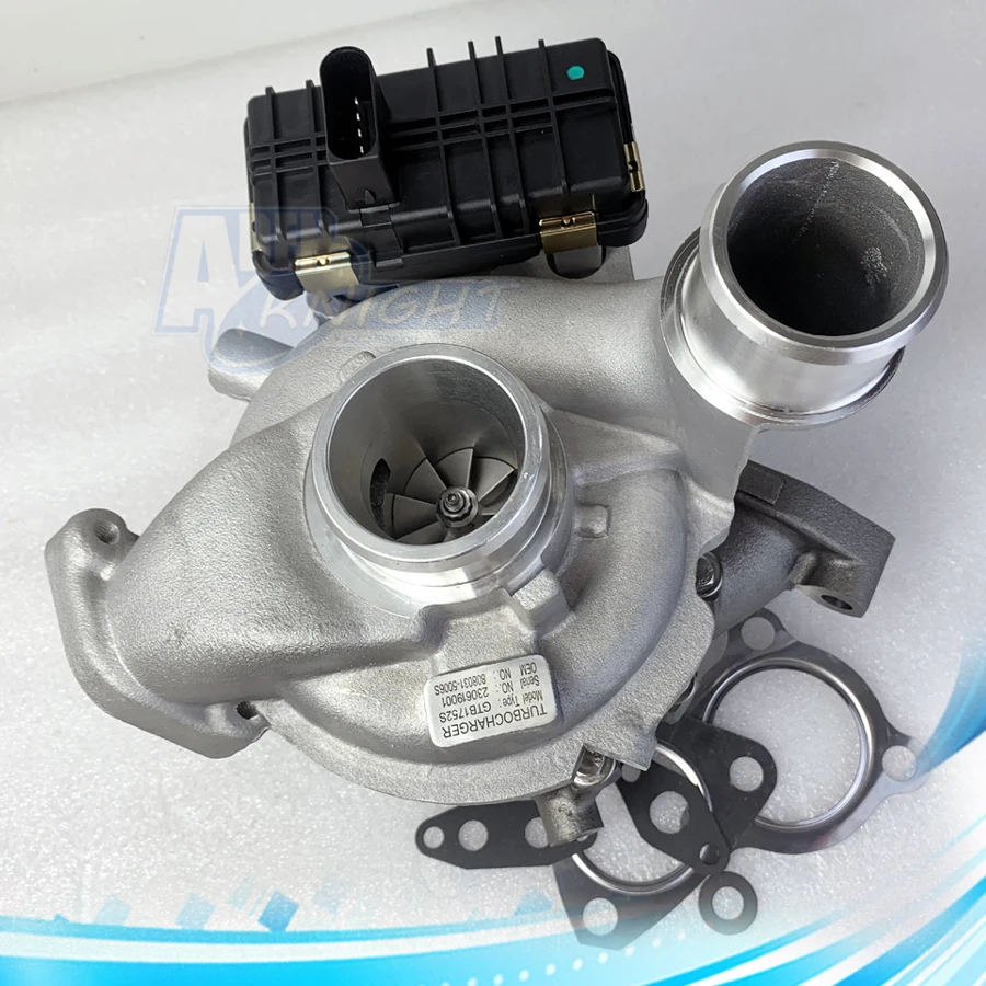 Турбокомпрессор GTB1752VLK для Hyundai Grand Santa Fe Maxcruz 2.2 CRDI 808031 -5006С -5005S 28231-2F750