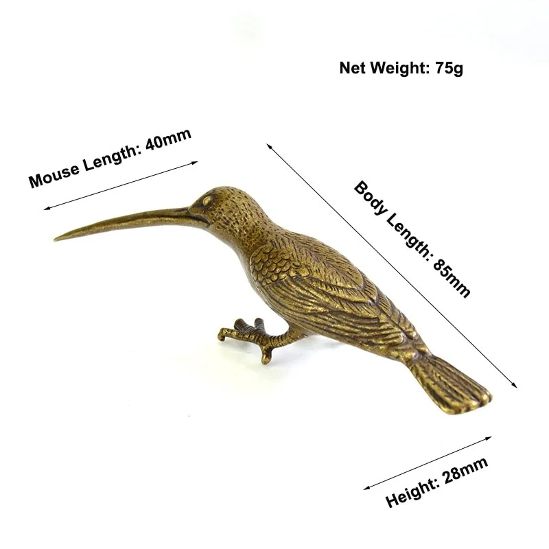 

Медная статуэтка голубя