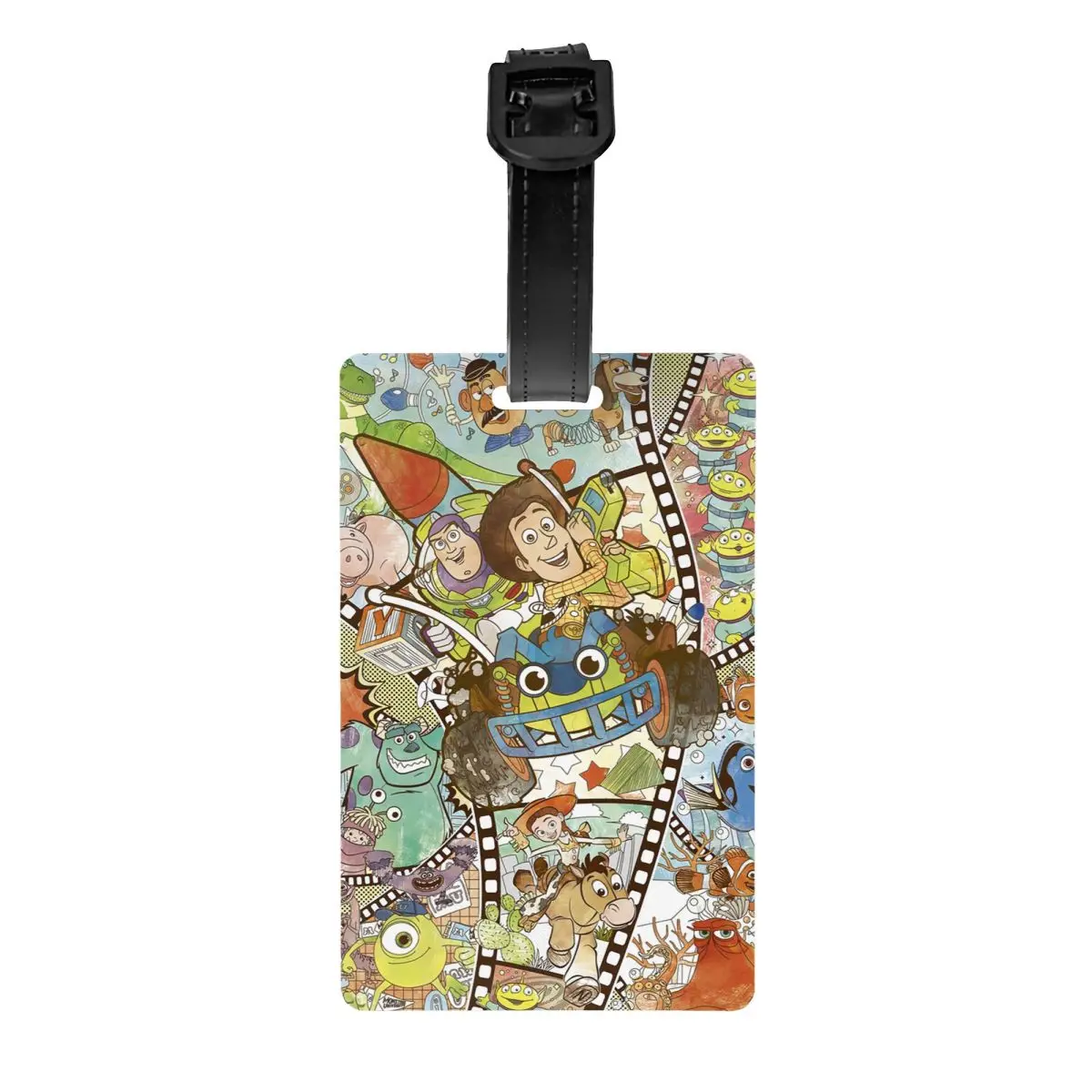 Индивидуальный коллаж История игрушек багажные бирки для чемоданов Личная