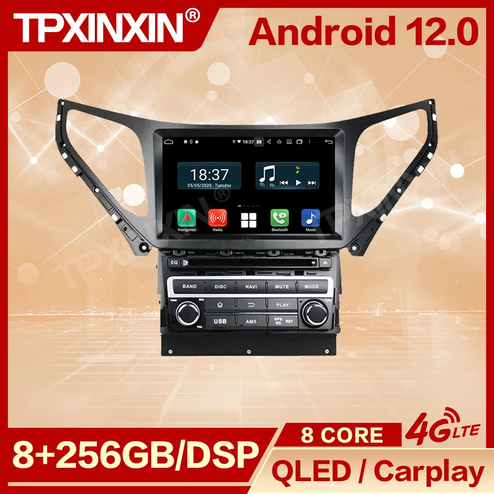 

GPS Navi 2 DIN Android 11 Radio Coche With Bluetooth Carplay For Hyundai Azera 2015 2016 2017 2018 Automotive Multimedia Player