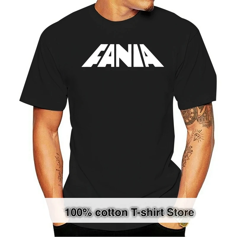 LEQEMAO Fania Records T-Shirt  Salsa Latin All Stars Celia Cruz Ralfi Pagan New  Fashion Hot T Shirts for Men
