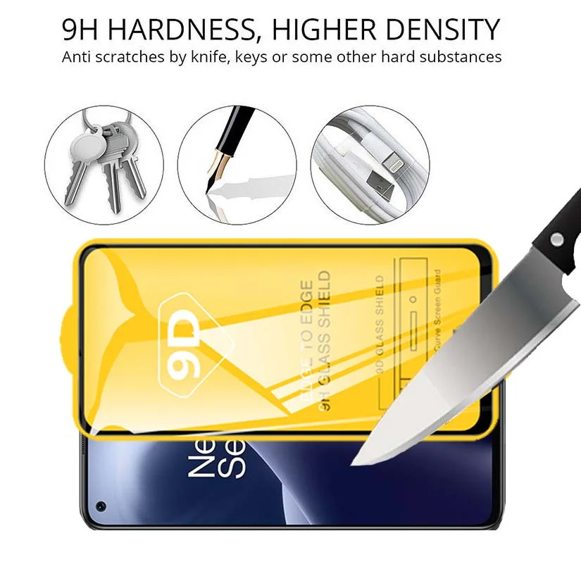 OnePlus Nord 2T 9D Glass For OnePlus Nord 2 T Screen Protector OnePlus Nord CE 2 Lite Smartphone Protective Film Oneplus 9 9r 9rt Camera Lens Protection 1+ Nord 2T Hard Tempered Glass One Plus Nord 2T 8T