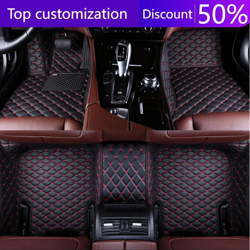 Коврики автомобильные 3D для Audi A6 Avant 4G5 4GD C7 4A5 2019-2023 Allroad 4GH 4GJ 4AH кожаные аксессуары