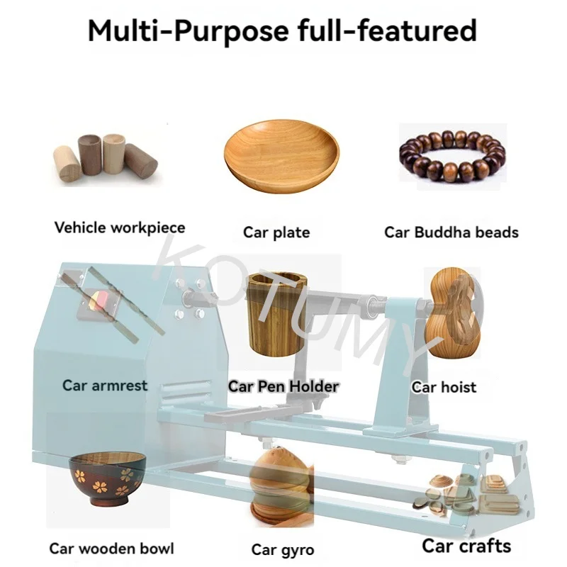 Токарный станок с бусинами Будды
