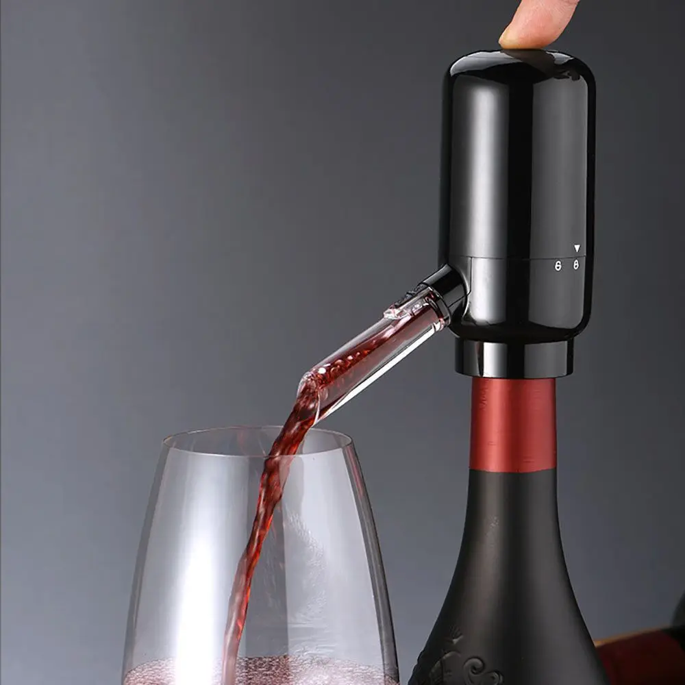 

Accessory Stainless Steel Auto Pourer Whiskey Aerator Electric Sobering Dispenser Wine Dispenser Electric Wine Decanter