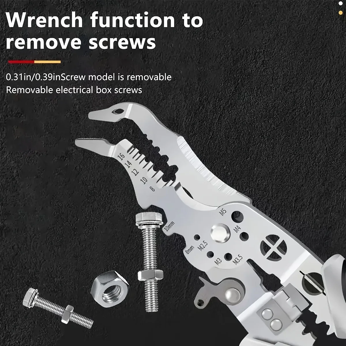 Плоскогубцы 12 В 1 Многофункциональный Режущий Инструмент Для Очистки Проволоки