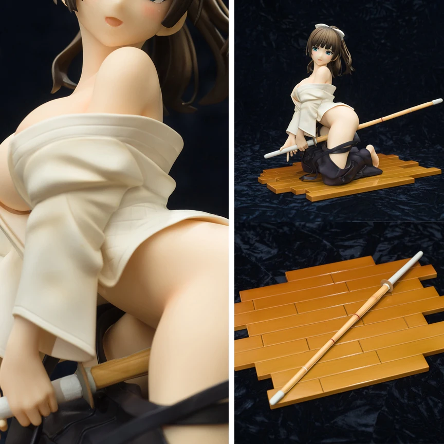 

Аниме фигурки из ПВХ, 18 см, оригинальные Saionji Nadeshiko 1/6, Коллекционная модель для взрослых, игрушки, куклы, подарки, фигурка с орнаментом